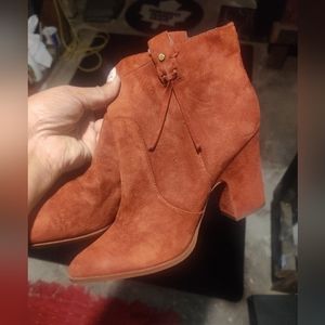 Sam Edelman new suede booties
